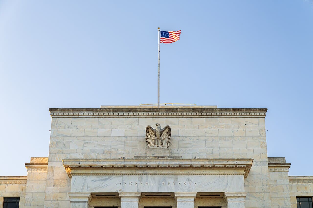Bâtiment de la Réserve fédérale à Washington, photographié le 31 mai 2024; contexte historique de la réunion de septembre 2026.
